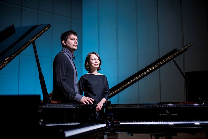 portrait-of-the-duo ludmila-berlinskaya and arthur ancelle. photo ira polyarnaya (1)